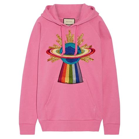 gucci ufo hoodie|Gucci UFO Hollywood Graphic Print Hoodie .